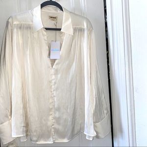 Zadig & Voltaire Tunic Flowy Button down Blouse